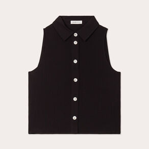 chemise sans manches noir femme Chemise sans manches noir femme