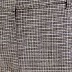 Short regular taille standard tweed noir femme