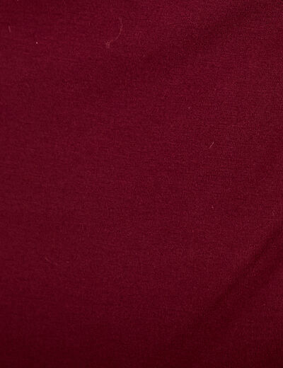 Jupe-short trap&egrave;ze en maille bordeaux femme