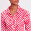 Chemisier manches longues blanc femme