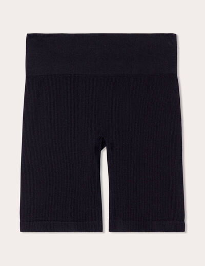 Short cycliste sans couture noir femme