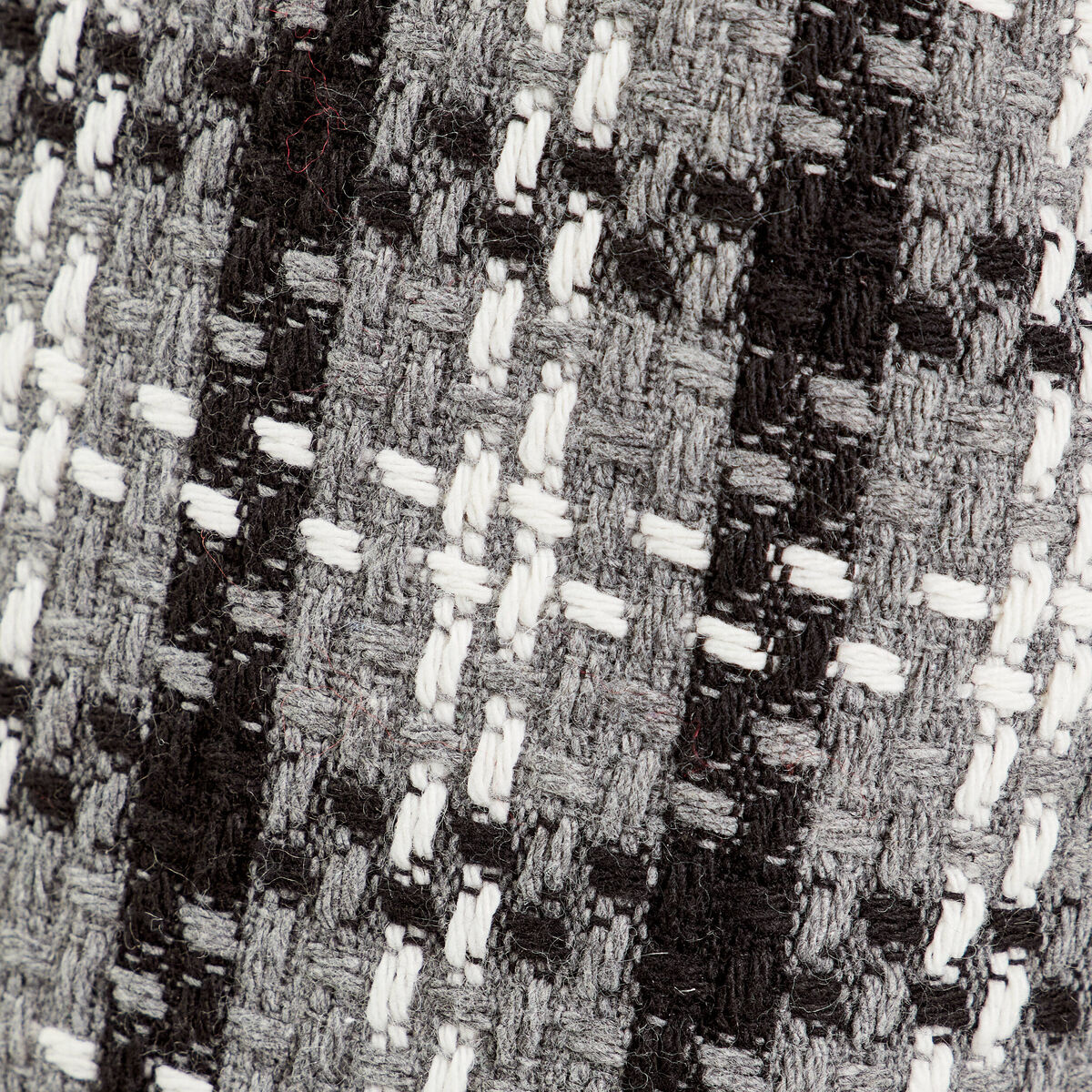 Veste droite boutonnée gris femme