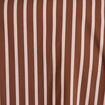 Chemise oversize manches longues marron femme