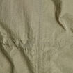 Parka déperlante 2-en-1 avec pochette vert kaki femme