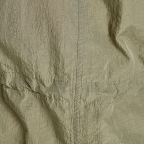 Parka déperlante 2-en-1 avec pochette vert kaki femme