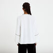 Blouse manches longues ecru femme