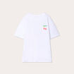 T-shirt manches courtes blanc femme