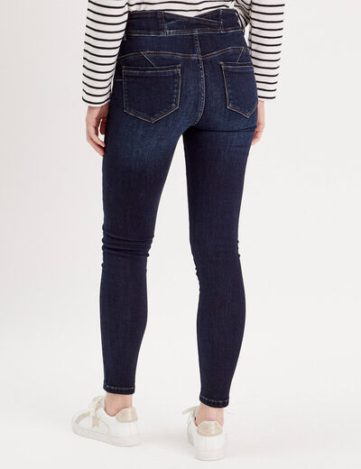 Jeans slim push up denim brut femme