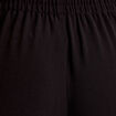 Pantalon large taille standard noir femme