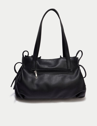 Sac port&eacute; &eacute;paule noir femme