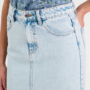 jupe crayon taille standard denim bleach femme Jupe crayon taille standard denim bleach femme