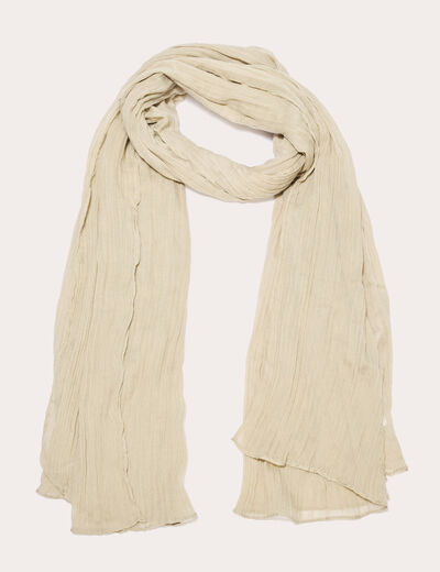 Foulard vert kaki femme