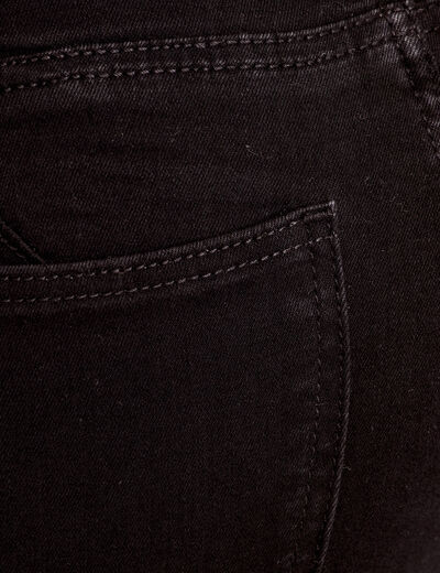 Jeans skinny taille standard noir femme