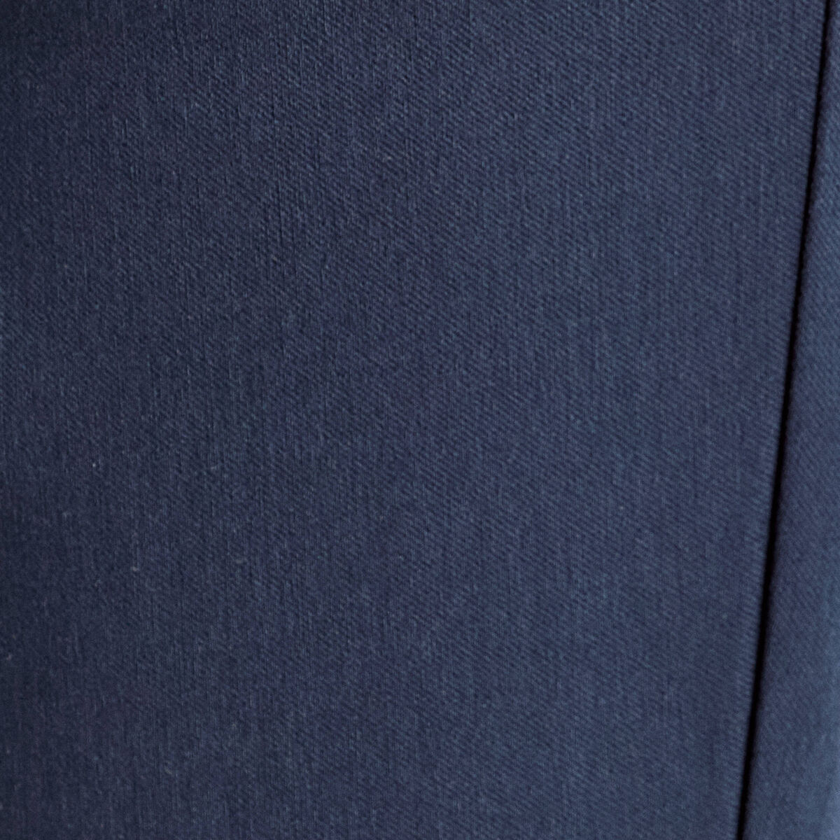 Pantalon bootcut &agrave; pont bleu marine femme