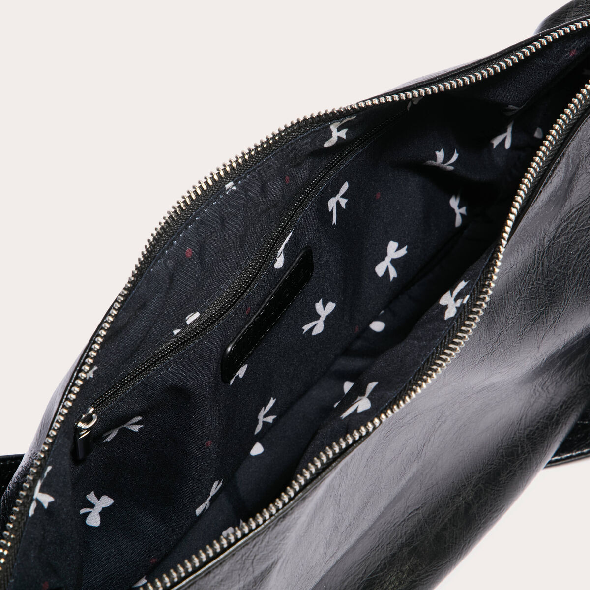 Sac banane noir femme