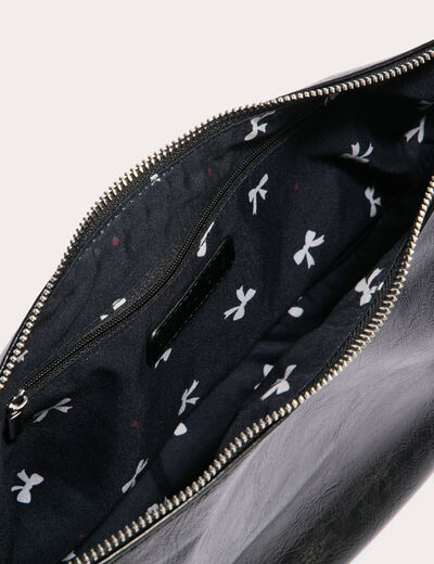 Sac banane noir femme