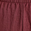 Pantalon large fluide prune femme