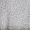 Gilet 2-en-1 col chemise manches longues gris clair femme