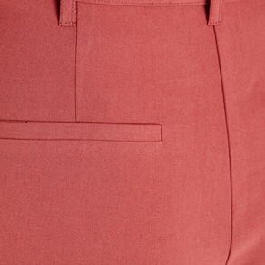 pantalon paperbag fluide vieux rose femme Pantalon paperbag fluide vieux rose femme