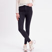 Jeans skinny taille élastiquée denim noir femme