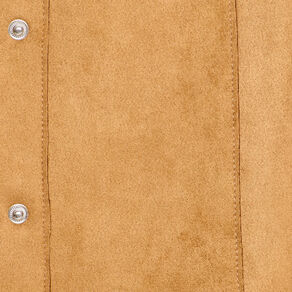 Surchemise suédine camel femme