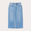 Jupe crayon taille standard denim double stone femme