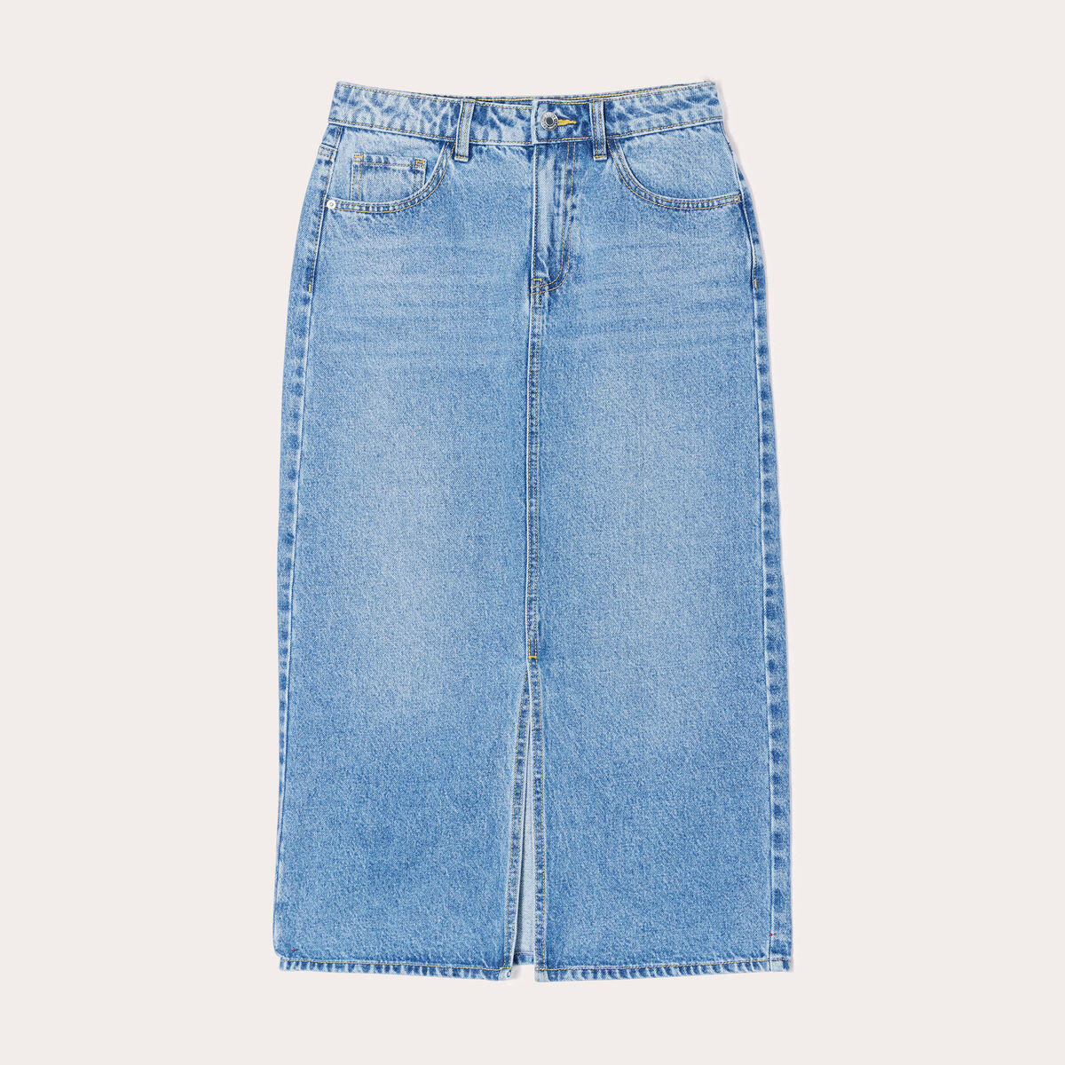 Jupe crayon taille standard denim double stone femme