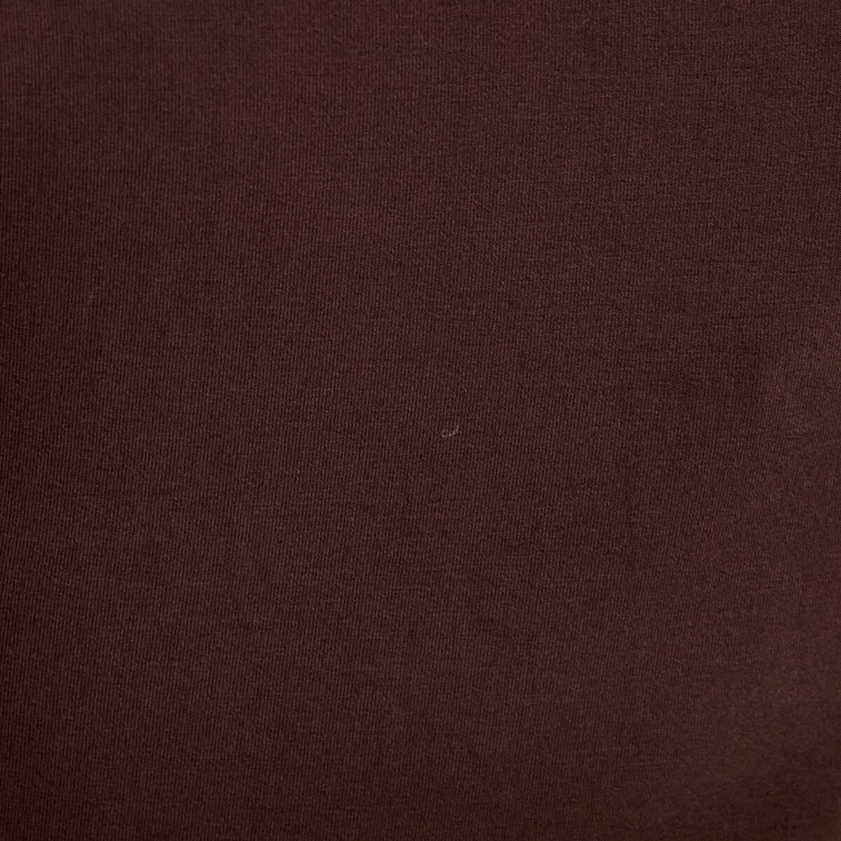 T-shirt uni &agrave; manches longues marron fonc&eacute; femme