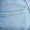 Jean skinny push-up taille standard denim bleach femme