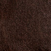 Veston sans manches en jean marron foncé femme