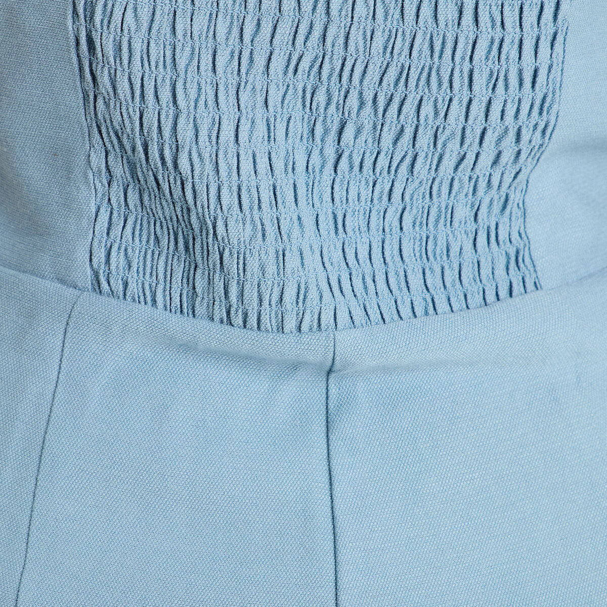 Combinaison pantalon droite bleu gris femme