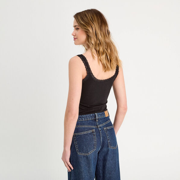 debardeur sans manches noir femme Débardeur sans manches noir femme