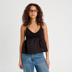 debardeur bretelles fines noir femme Débardeur bretelles fines noir femme