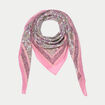 Foulard vert kaki femme
