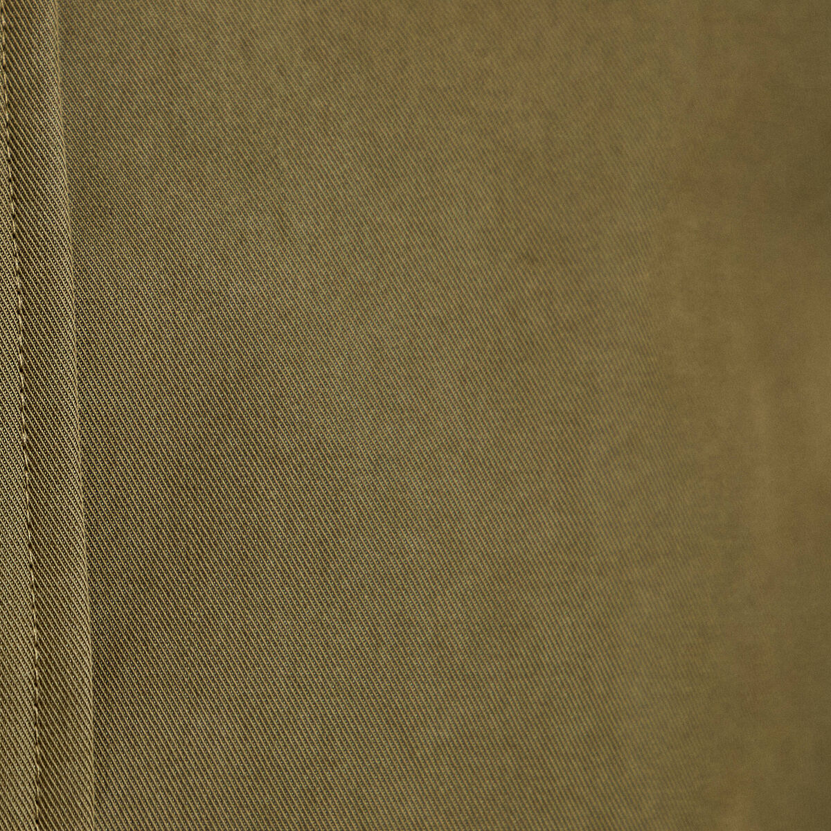 Veste courte boutonn&eacute;e doublure vichy vert kaki femme
