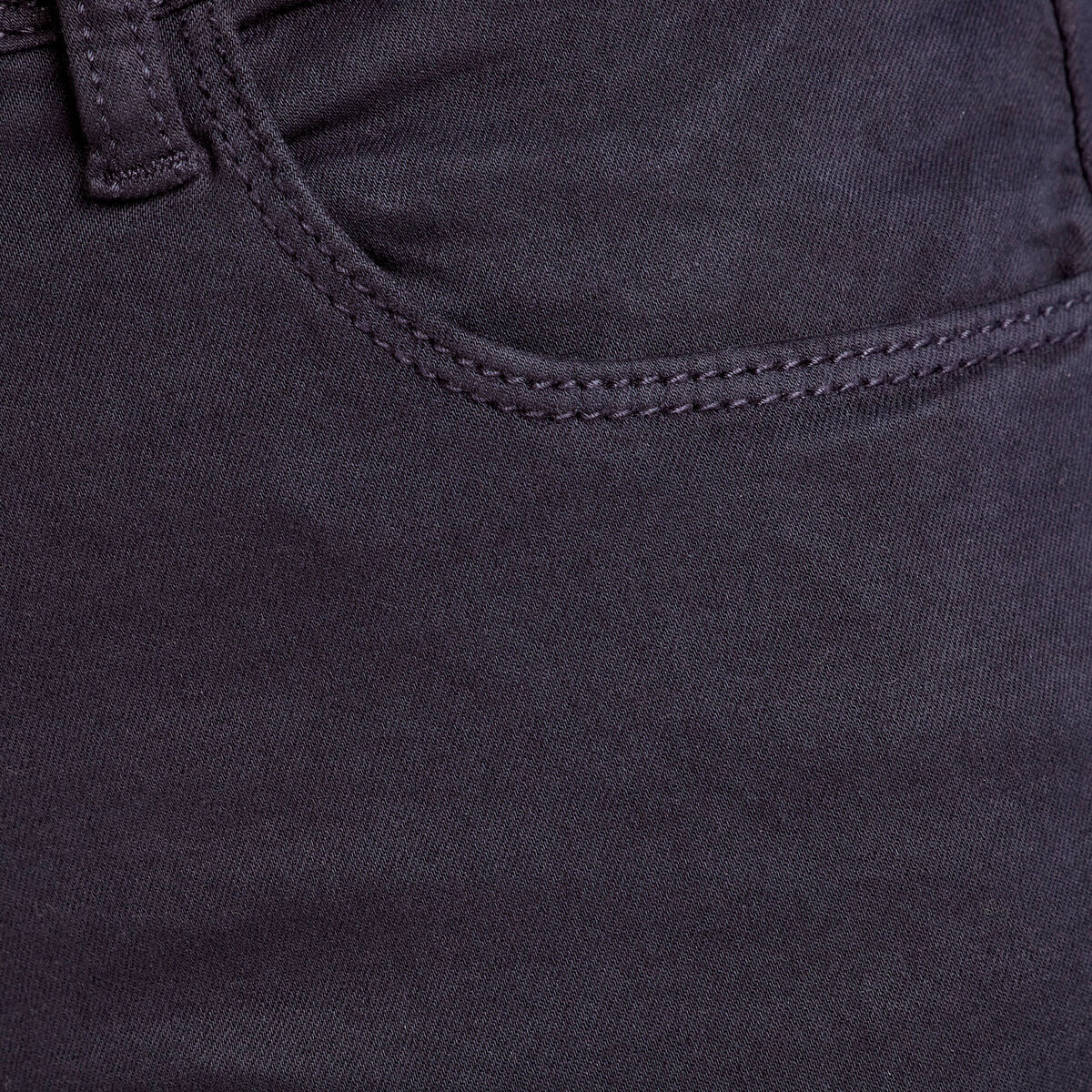 Jeans slim 5 poches bleu marine femme