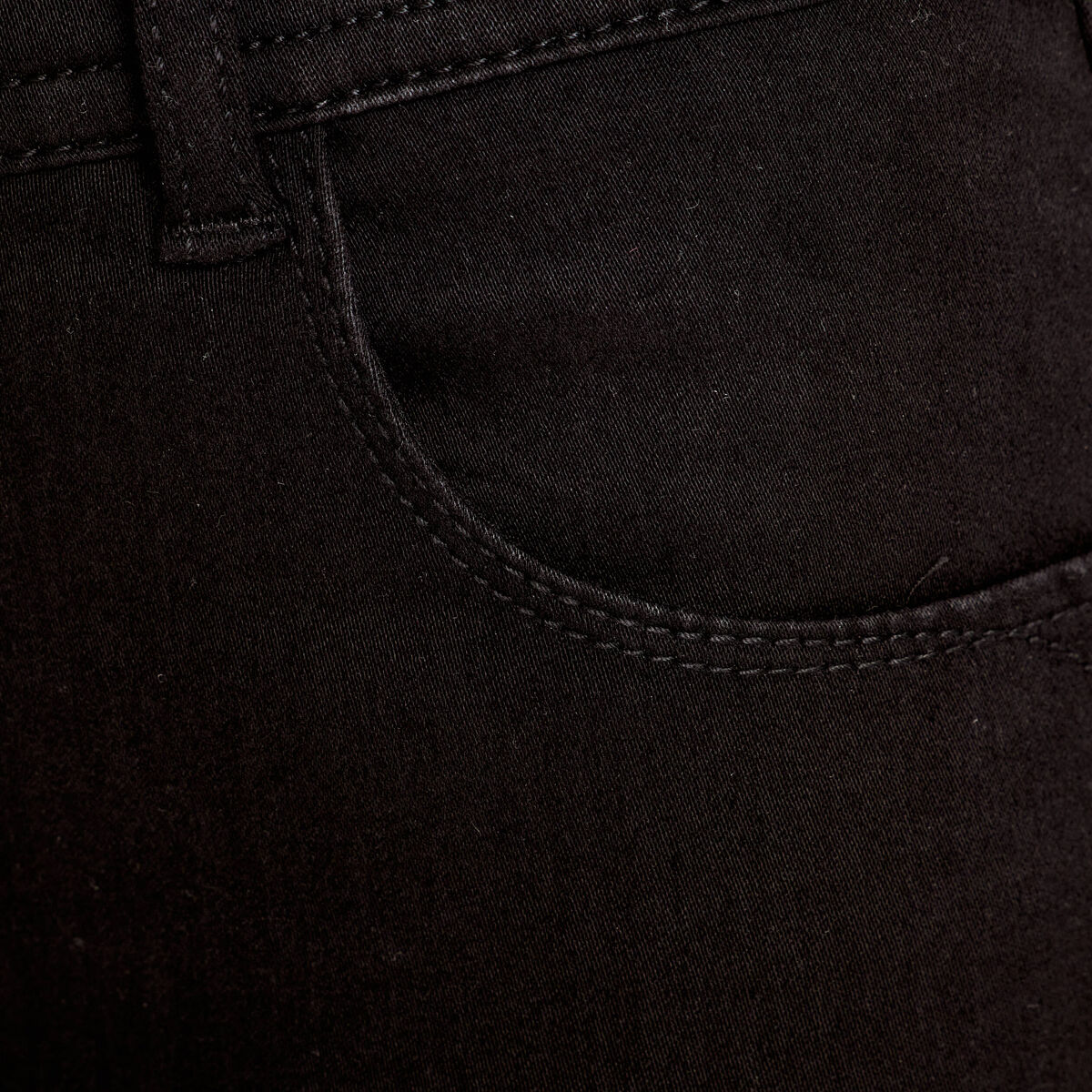 Jeans slim push-up denim noir femme