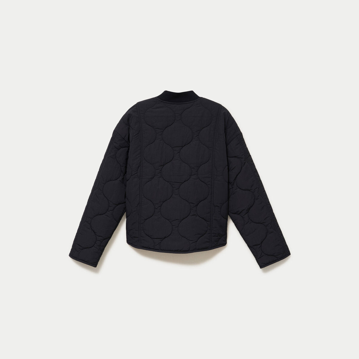 Veste ample manches longues noir femme