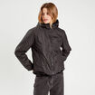 Parka r&eacute;versible &agrave; capuche noir femme