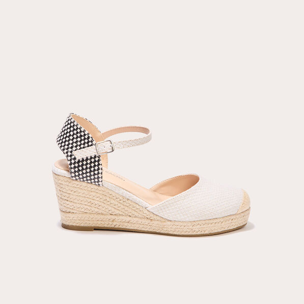 espadrilles compensees sable femme Espadrilles compensées sable femme