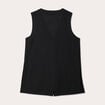 Gilet sans manches noir femme