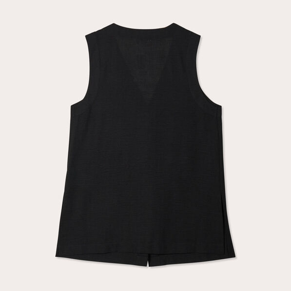 gilet sans manches noir femme Gilet sans manches noir femme