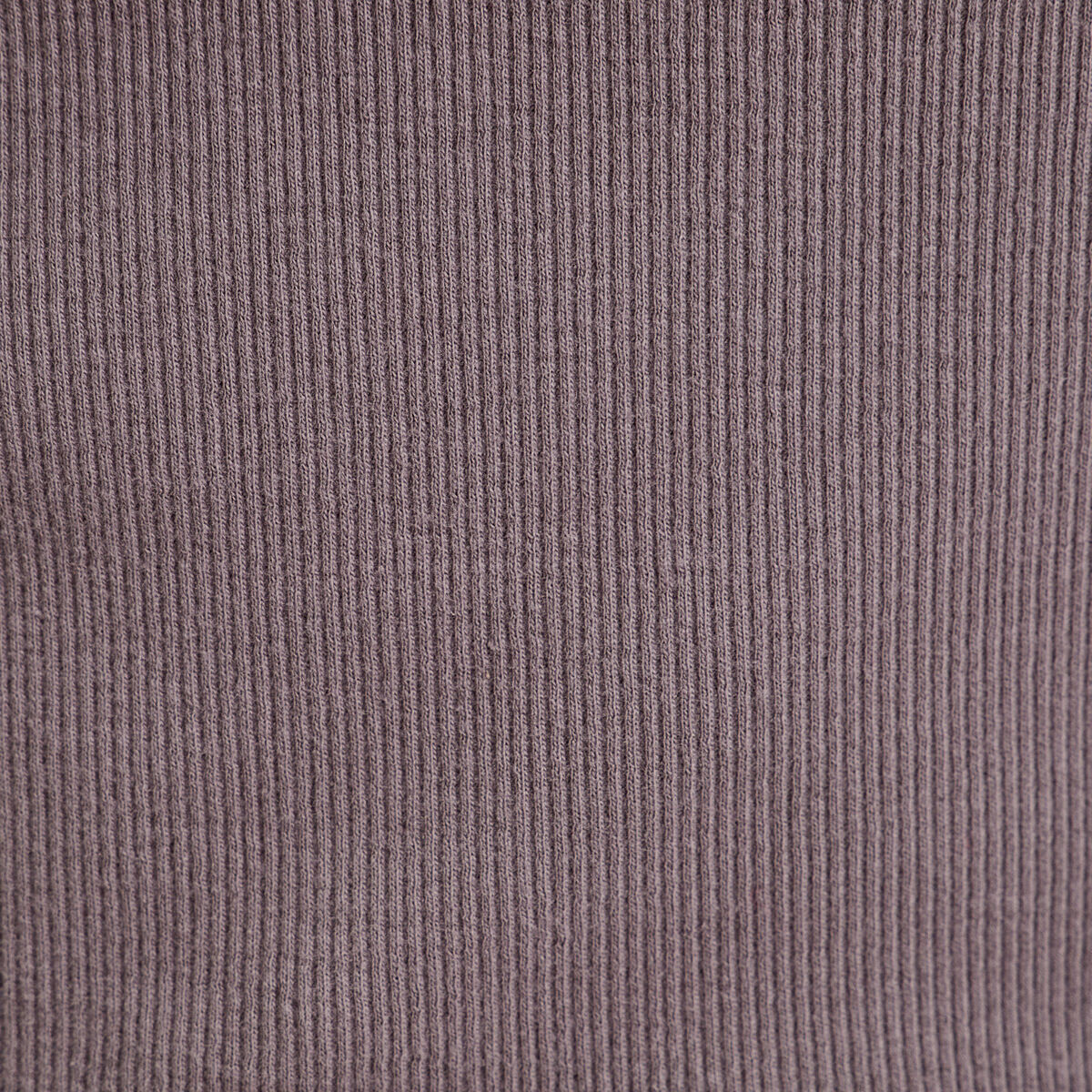 T-shirt manches courtes côtelé gris foncé femme