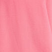 Robe trapèze manches courtes rose vif femme