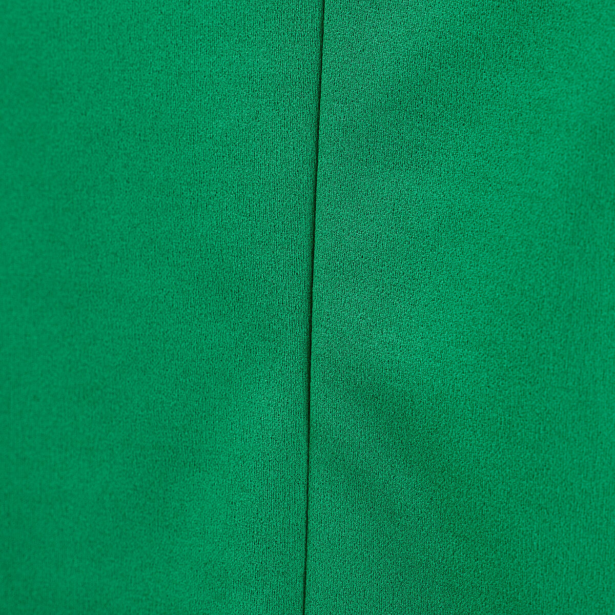 Veste droite fluide vert femme