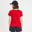 T-shirt manches courtes rouge femme