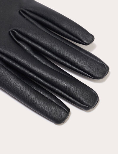 Gants noir femme
