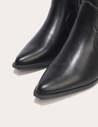 Bottines noir femme