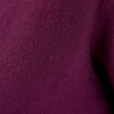 Pull avec col zippé prune femme