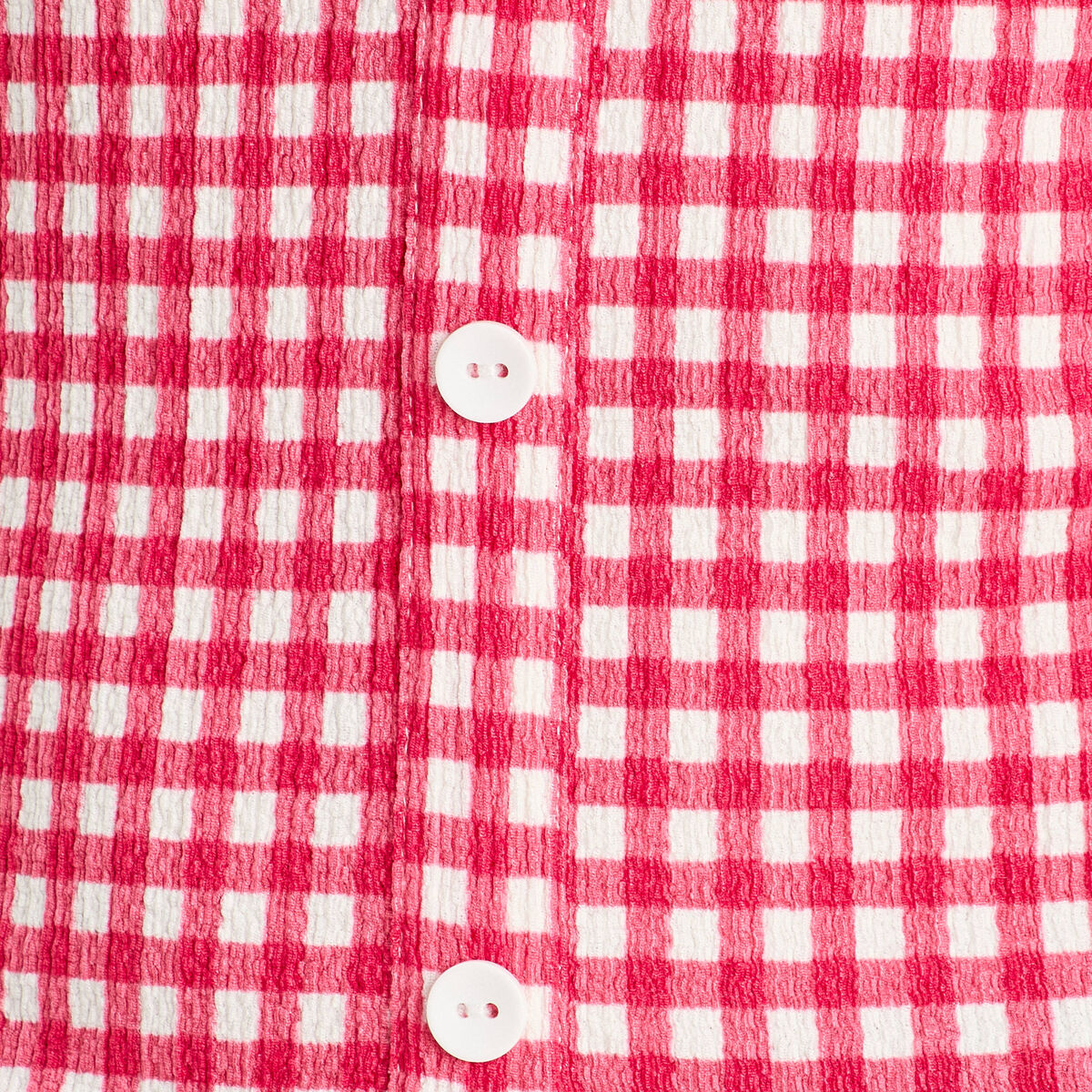Blouse cropped rose framboise femme